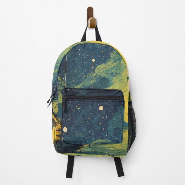 Item preview, Manaus Starry Night and Moon Vintage Poster Tourism  designed and sold by TravelersGems.