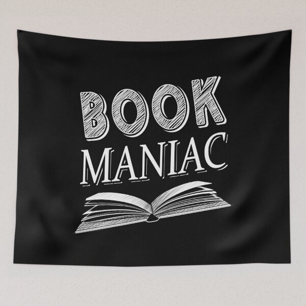 Item preview, Book Maniac, reading lover designed and sold by Szkicerka.