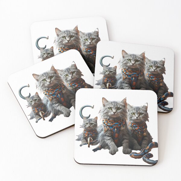 Item preview, cute cats in mars planet  designed and sold by Imagine2024.