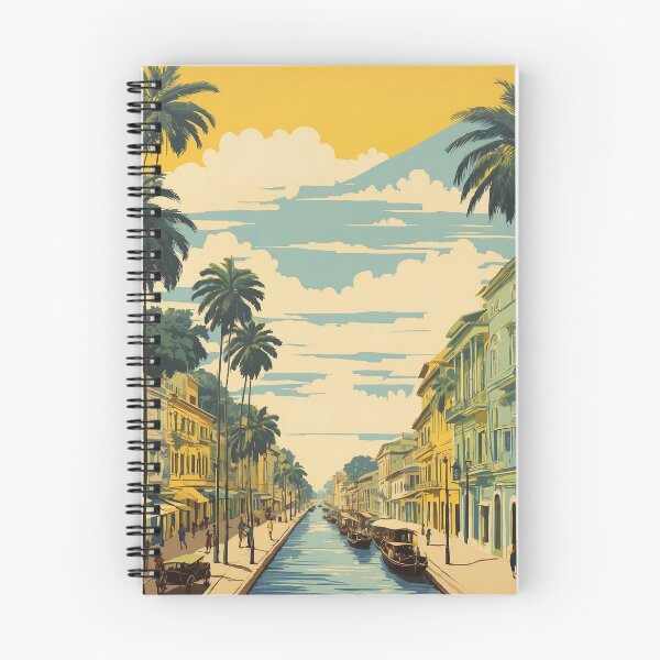 Item preview, Manaus Brazil Vintage Poster Tourism  designed and sold by TravelersGems.