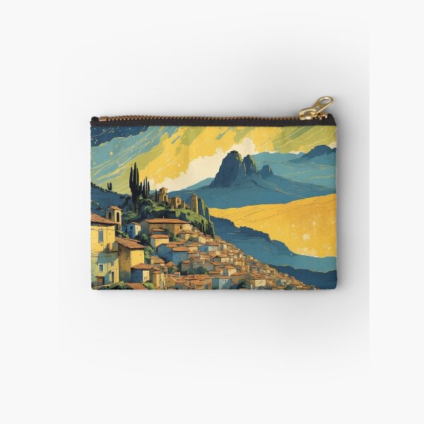 Item preview, Minas Gerais Starry Night and Moon Vintage Poster Tourism  designed and sold by TravelersGems.