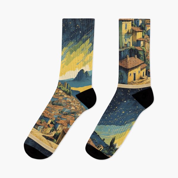 Item preview, Minas Gerais Starry Night and Moon Vintage Poster Tourism  designed and sold by TravelersGems.