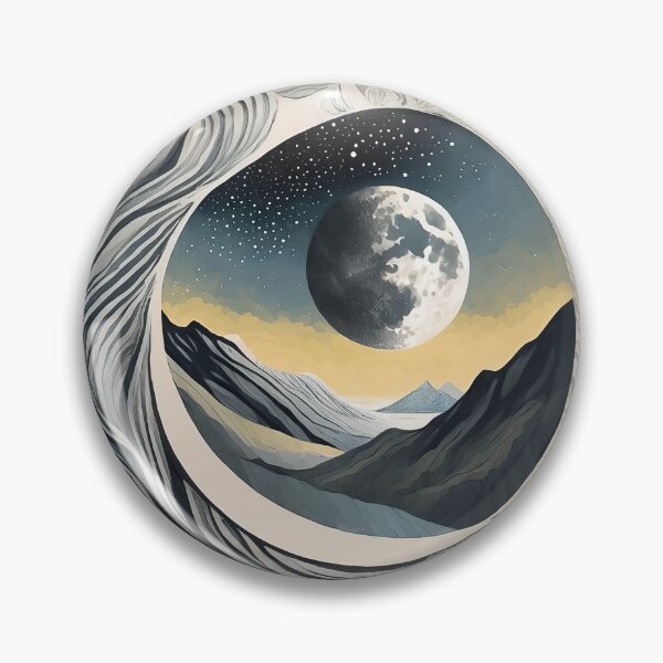 Item preview, Surreal moon symbol designed and sold by UMakusia.
