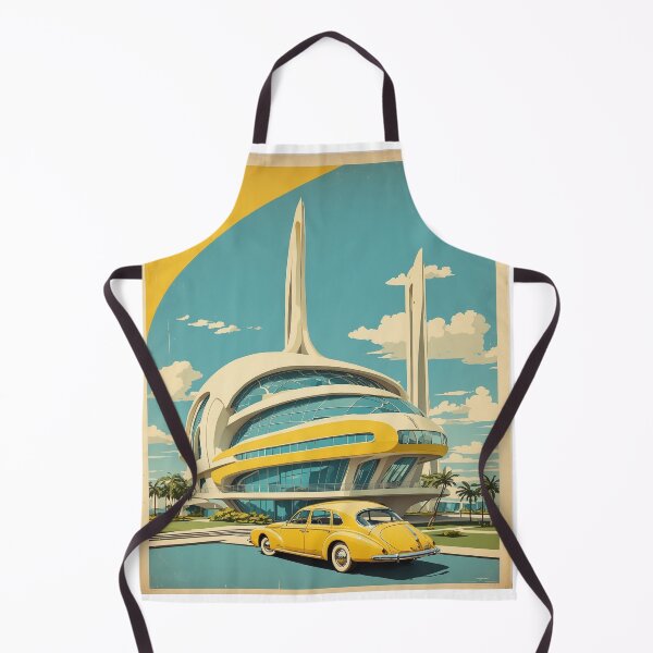 Item preview, Museu do Amanha Brazil Vintage Poster Tourism designed and sold by TravelersGems.