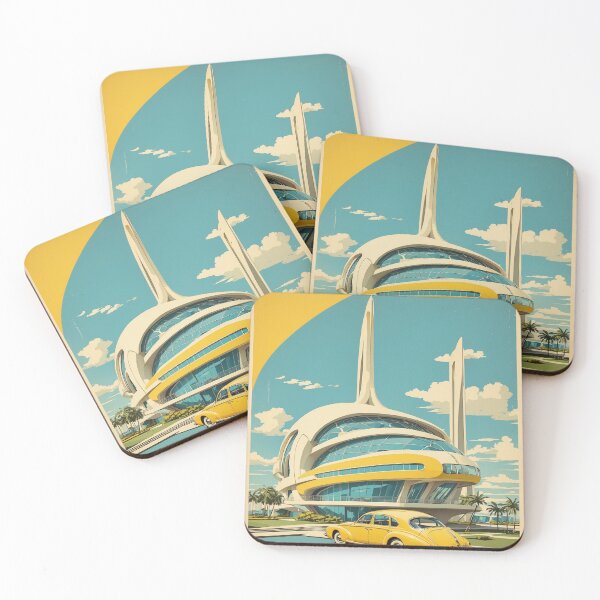Item preview, Museu do Amanha Brazil Vintage Poster Tourism  designed and sold by TravelersGems.
