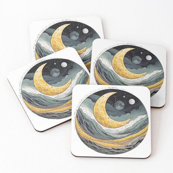 Item preview, Surreal moon symbol designed and sold by UMakusia.
