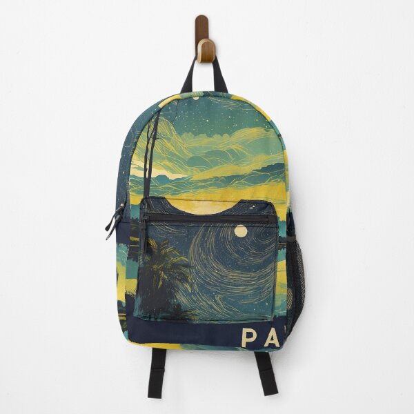 Item preview, Parana Brazil Starry Night and Moon Vintage Poster Tourism designed and sold by TravelersGems.