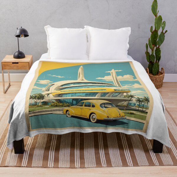 Item preview, Museu do Amanha Brazil Vintage Poster Tourism 2 designed and sold by TravelersGems.