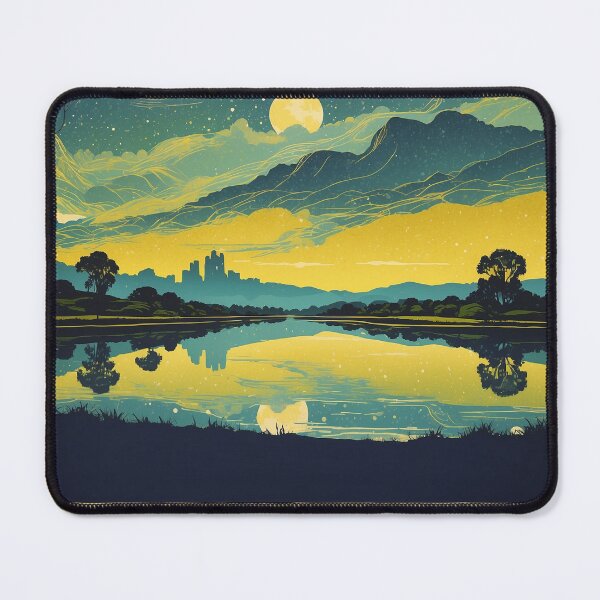Item preview, Parana Brazil Starry Night and Moon Vintage Poster Tourism 2 designed and sold by TravelersGems.