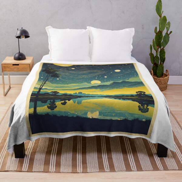 Item preview, Parana Brazil Starry Night and Moon Vintage Poster Tourism 2 designed and sold by TravelersGems.