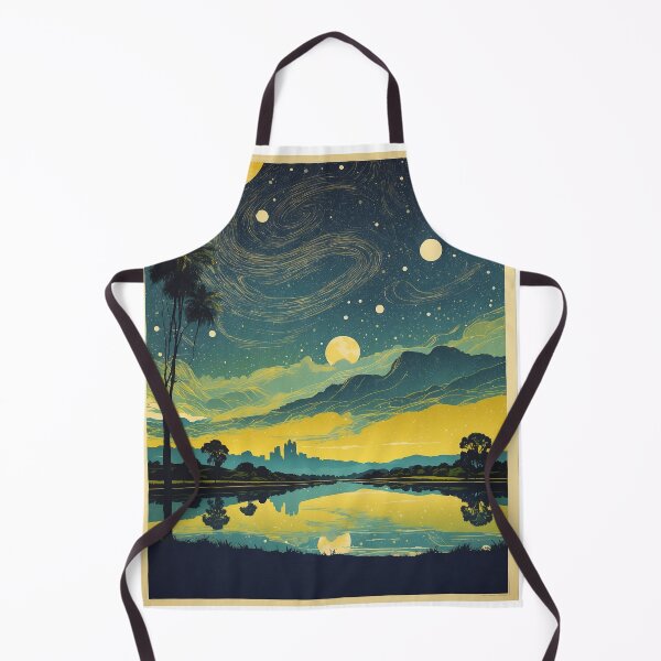 Item preview, Parana Brazil Starry Night and Moon Vintage Poster Tourism 2 designed and sold by TravelersGems.