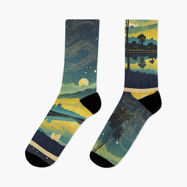 Item preview, Parana Brazil Starry Night and Moon Vintage Poster Tourism 2 designed and sold by TravelersGems.