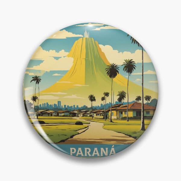 Item preview, Parana Brazil Vintage Poster Tourism  designed and sold by TravelersGems.