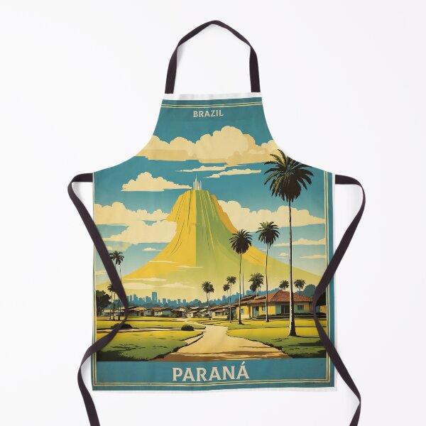 Item preview, Parana Brazil Vintage Poster Tourism designed and sold by TravelersGems.
