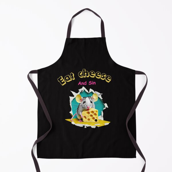 Item preview, Eat Cheese and Sin.  designed and sold by The Rust Lab.