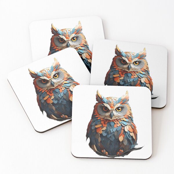 Item preview, owl on a tree designed and sold by Imagine2024.