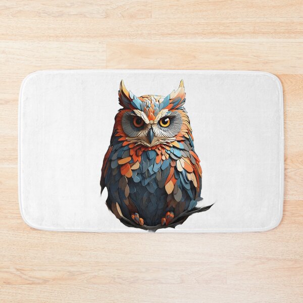 Item preview, owl on a tree designed and sold by Imagine2024.