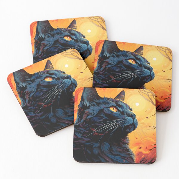 Item preview, Blaze of Glory: The Fiery Sun Cat designed and sold by unimuse.