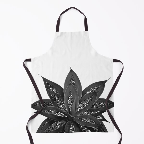 Item preview, Gray Black Agave with Black Silver Glam #1 (Photo of Glitter Only - Not Reflective) designed and sold by Anita's & Bella's Art.