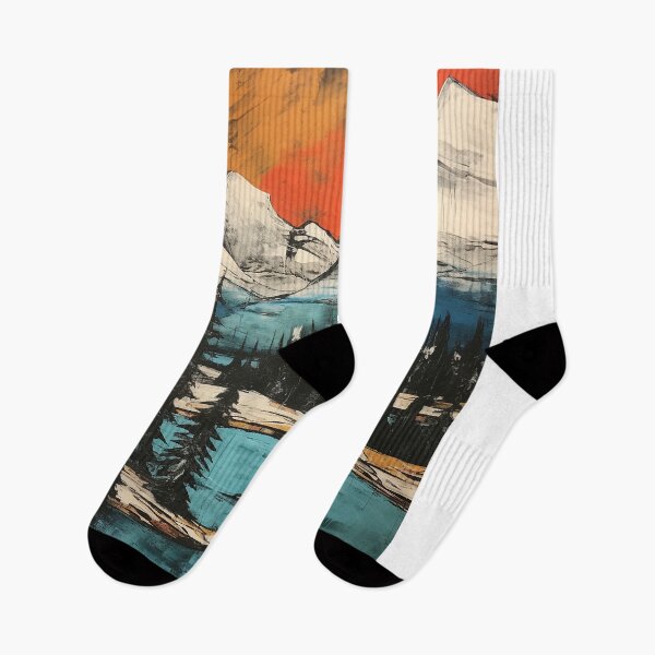 Item preview, Lake louise travel vintage colorful anime graphics designed and sold by wonderfulpark.
