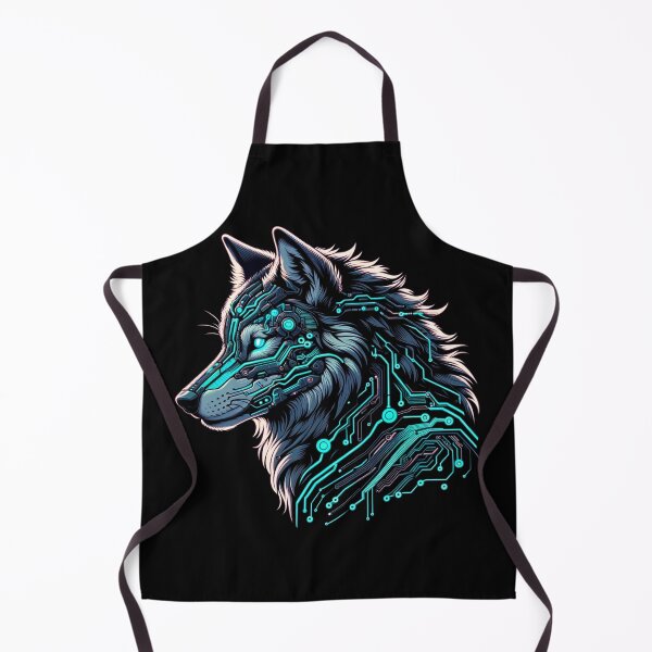 Artikelvorschau, Eleganter Cyberpunk-Wolf entworfen und verkauft von lAnJefurtifeu.