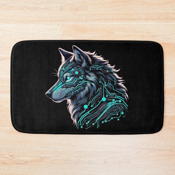 Item preview, Elegant Cyberpunk Wolf designed and sold by lAnJefurtifeu.