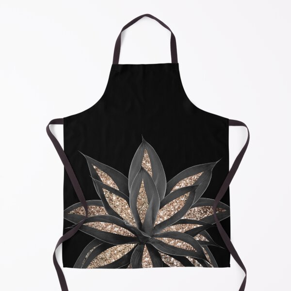 Item preview, Gray Black Agave with Gold Glam #1 (Photo of Glitter Only - Not Reflective) designed and sold by Anita's & Bella's Art.