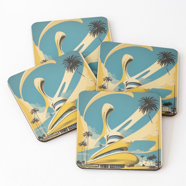 Item preview, Museu Oscar Niemeyer Brazil Vintage Poster Tourism  designed and sold by TravelersGems.