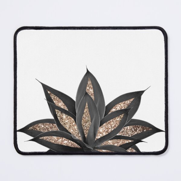 Item preview, Gray Black Agave with Gold Glam #2 (Photo of Glitter Only - Not Reflective) designed and sold by Anita's & Bella's Art.
