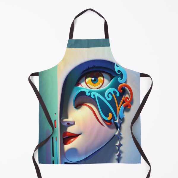 Item preview,  #19 An exotic beauty, celestial gaze, elegant allure, cosmic mystery unfolds. designed and sold by WHITI_MANAWA.