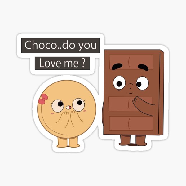 Item preview, Choco Do You Love Me? Funny Romantic Couple Love Choco Panecake Lover designed and sold by EnergyMArt.