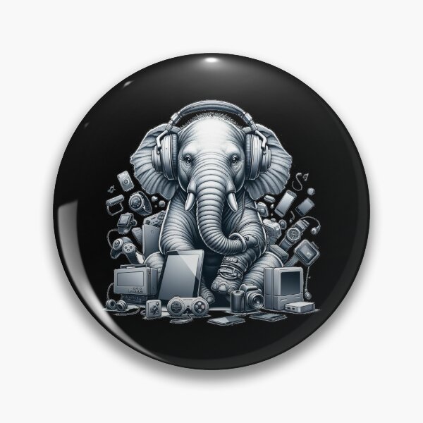 Item preview, Tech-Savvy Elephant: A Giant of Innovation designed and sold by lAnJefurtifeu.
