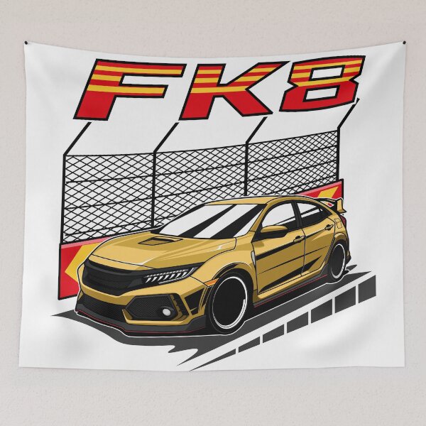 Item preview, Yellow Civic Type R FK8 designed and sold by dipoernomo.