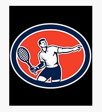 Tennisspieler Fotodruck