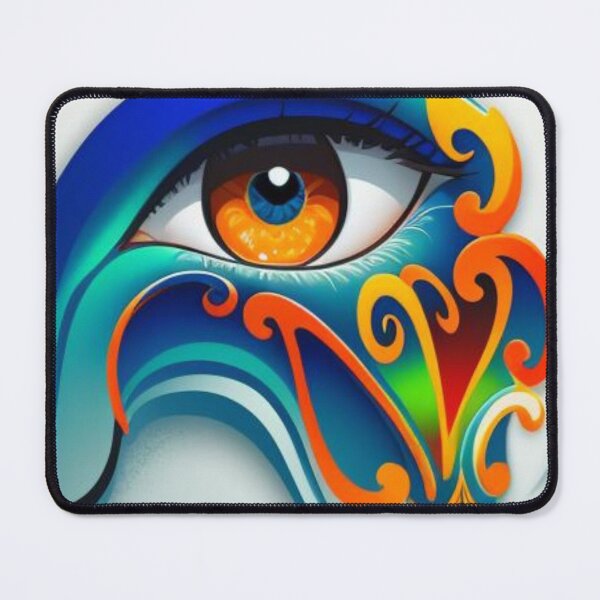 Item preview,  #20 An exotic beauty, celestial gaze, elegant allure, cosmic mystery unfolds. designed and sold by WHITI_MANAWA.