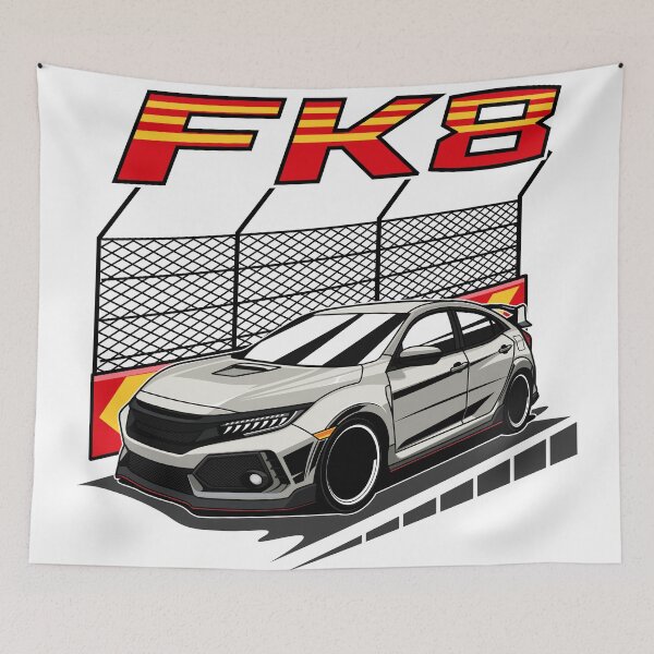 Item preview, White Civic Type R FK8 designed and sold by dipoernomo.