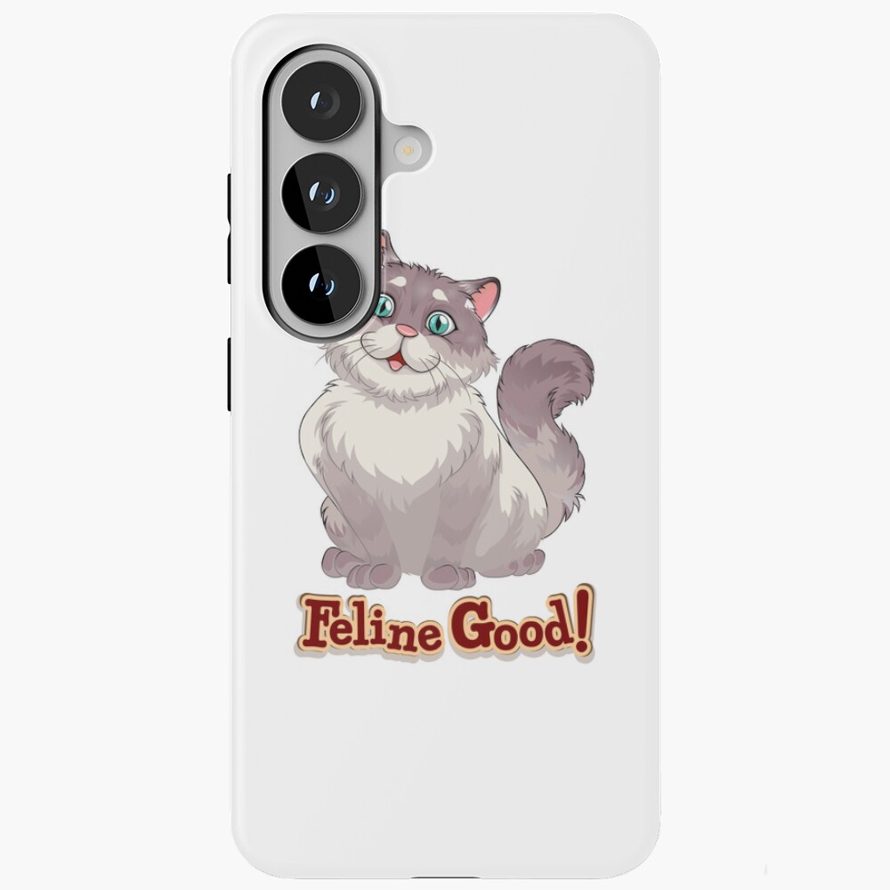 Feeling Good (Feline Good!) Samsung Galaxy Tough Case - cute pet design by HackerLooks