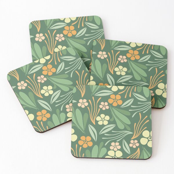 Item preview, Vintage spring dark green designed and sold by ChallaDesign.