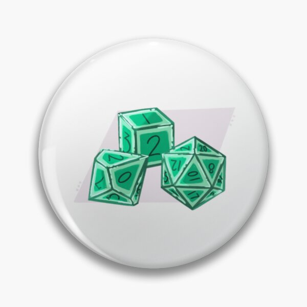 Item preview, Green Dice DnD designed and sold by Svelian.