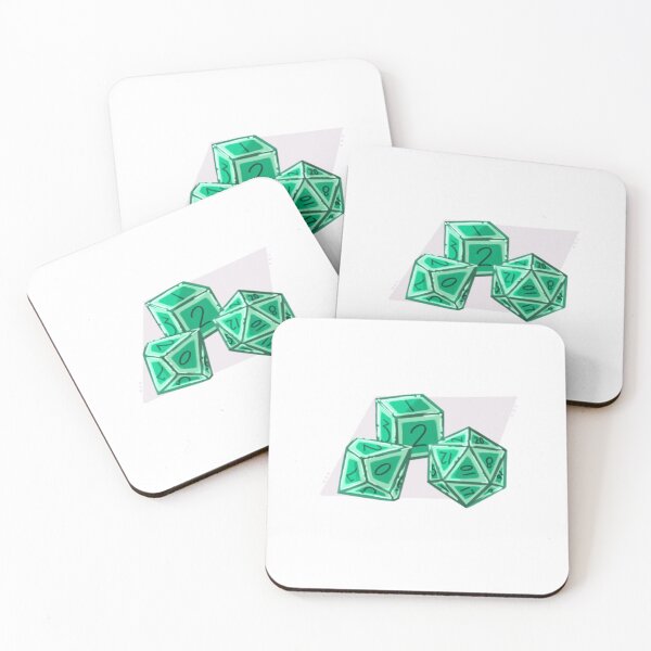 Item preview, Green Dice DnD designed and sold by Svelian.