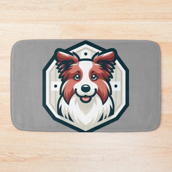 Item preview, Border Collie Red And White Herding Dog Cartoon Smile designed and sold by CoffeeIsATrip.