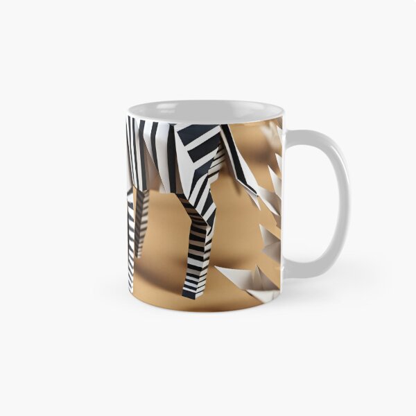 Artikelvorschau, Origami-Kunst – Streifen auf der Savanne: Zebras im weiten Grasland entworfen und verkauft von ArtfulFolds.