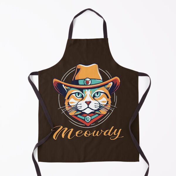 Item preview, Meowdy Cat Meme | Texan Cowboy Cat Meowdy | Retro colored Western Cowboy Gifts for Dad | Meowdy Cat Face designed and sold by themichetti.