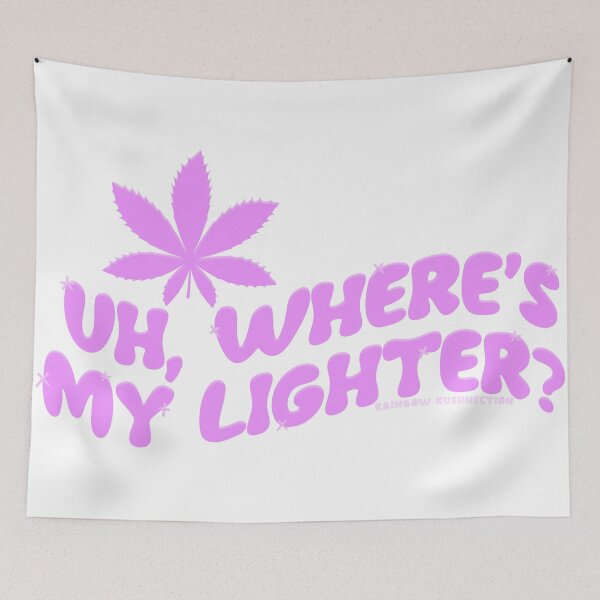 Item preview, Uh, Where's My Lighter? designed and sold by Rainbow Kushnection.
