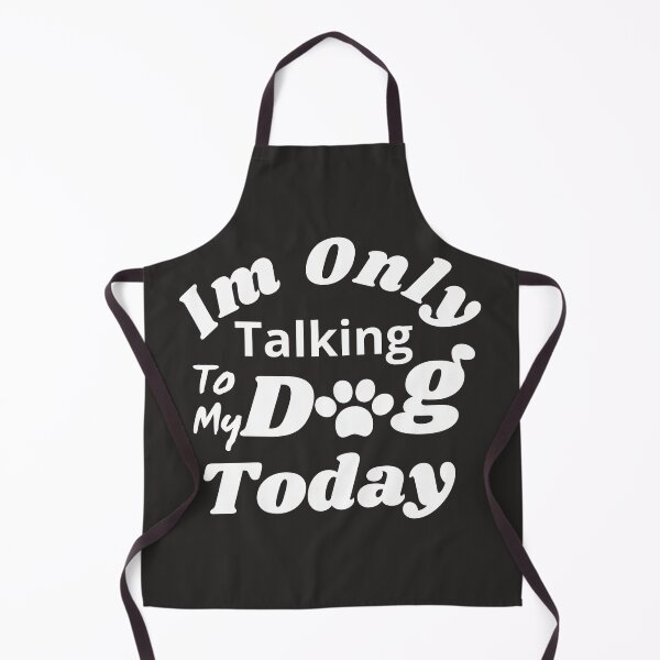 Item preview, Im Only Talking To My Dog Today classic shirt  designed and sold by scofield97.