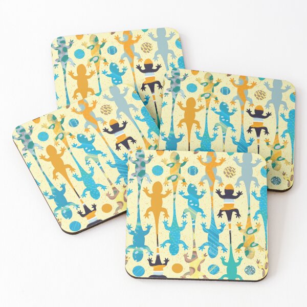 Item preview, Sonoran collared lizards in desert designed and sold by colorofmagic.