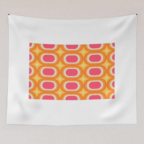 Item preview, retro colourful background, geometric oval shape vector designed and sold by Andemk1.