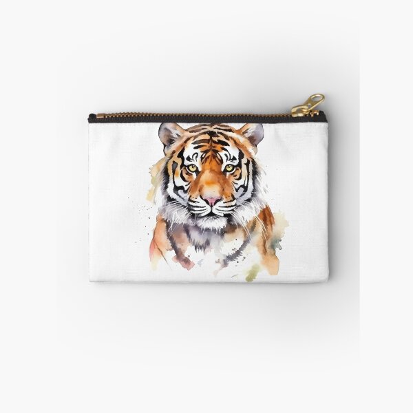 Item preview, Tiger Head Watercolor Colorful Art designed and sold by MeritShop.