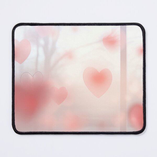 Item preview, Soft red hearts in a whimsical St Valentines Day background designed and sold by dvoevnore.