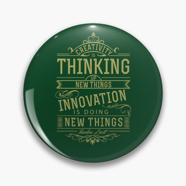 Item preview, ''Creativity Up New Things Innovation is Doing New Things'' Typographic Design designed and sold by DigitalGraphic1.